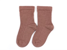 Lil Atelier socks burlwood wool (2-pack)